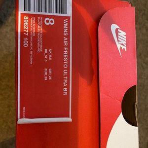 WOMENS Nike air prestos